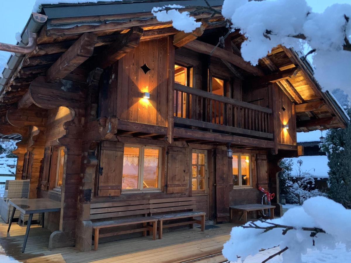 Villa Alpen Lounge Servoz Exterior foto