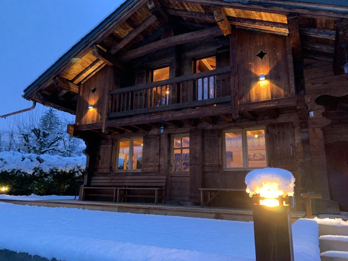 Villa Alpen Lounge Servoz Exterior foto