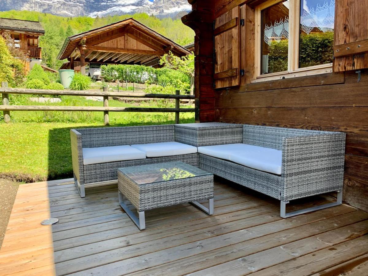 Villa Alpen Lounge Servoz Exterior foto