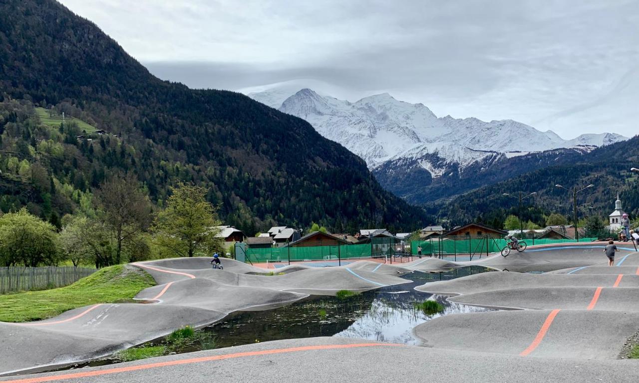 Villa Alpen Lounge Servoz Exterior foto