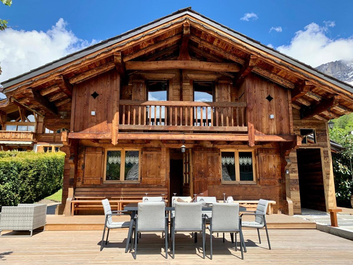 Villa Alpen Lounge Servoz Exterior foto