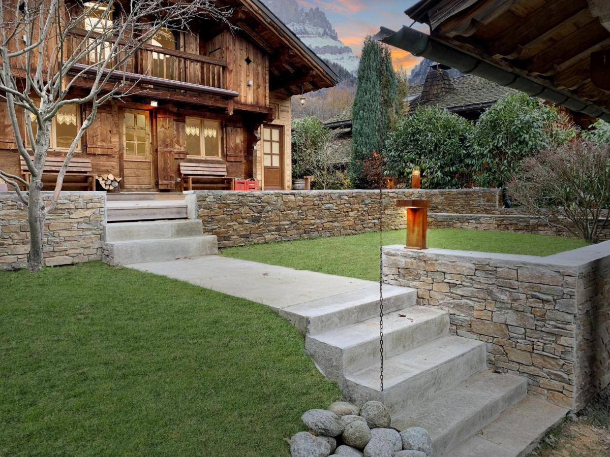 Villa Alpen Lounge Servoz Exterior foto