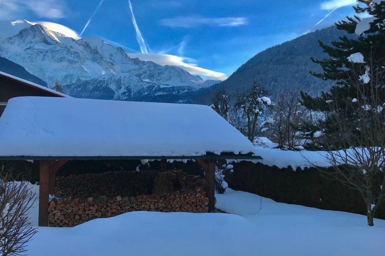 Villa Alpen Lounge Servoz Exterior foto